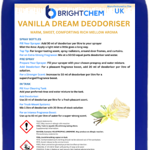Vanilla Dream Deodoriser 5 litre